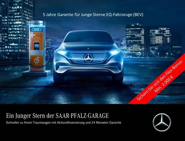 Mercedes EQC400 4M AMG*AHK*S-DACH*LED*DISTR*NAVI*PTS*360