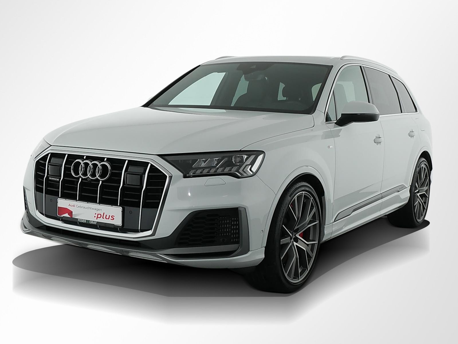 Audi Q7 55 TFSI e S Line B&O,AHK,HUD,Sitzbel,Matrix,S