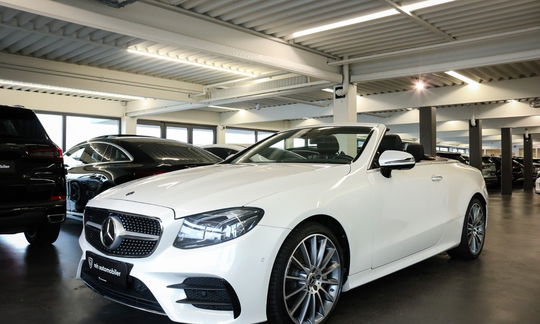 Mercedes E400 3,0 AMG Line Cabriolet aut. 4Matic 2d