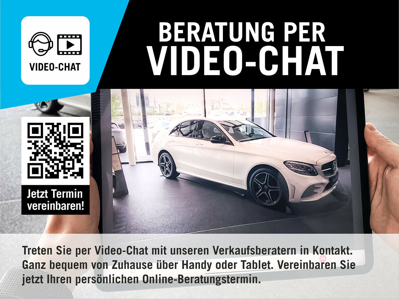 Mercedes EQC400 4M AMG Line Multibeam*AHK*360K*Sitzklima