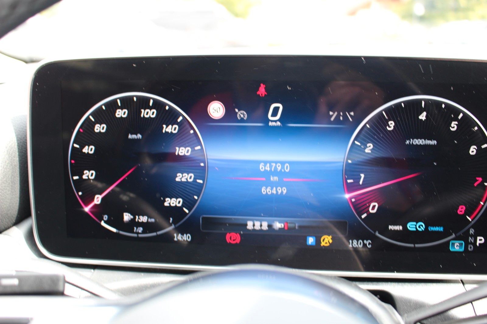 Mercedes C300 Head-Up