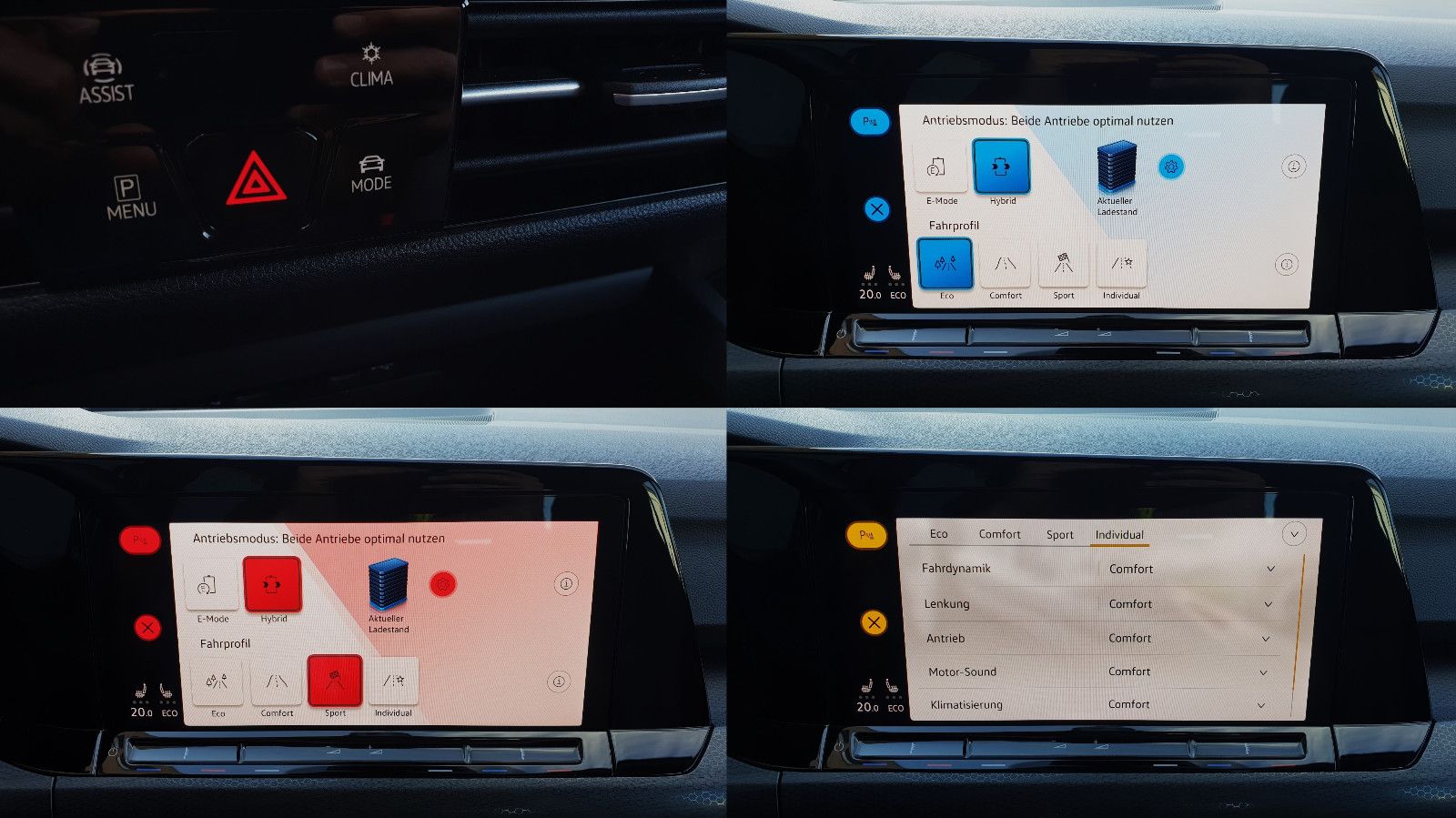 VW Golf 8 GTE DSG 1.4 eHybrid VIrtual/Navi+/IQ/Alu