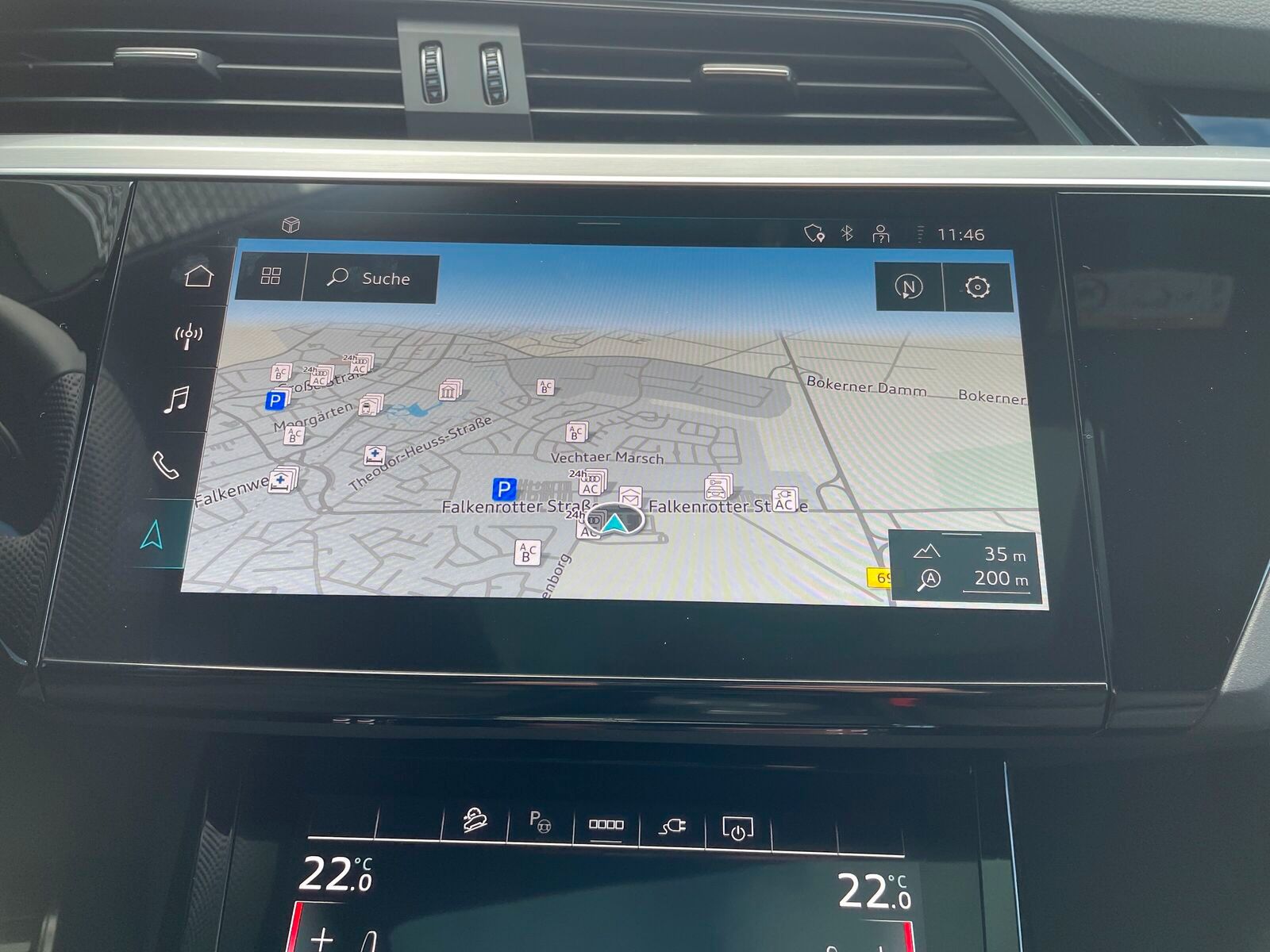 Audi Q8  e-tron Sportback 55 quattro S line Assistenzp