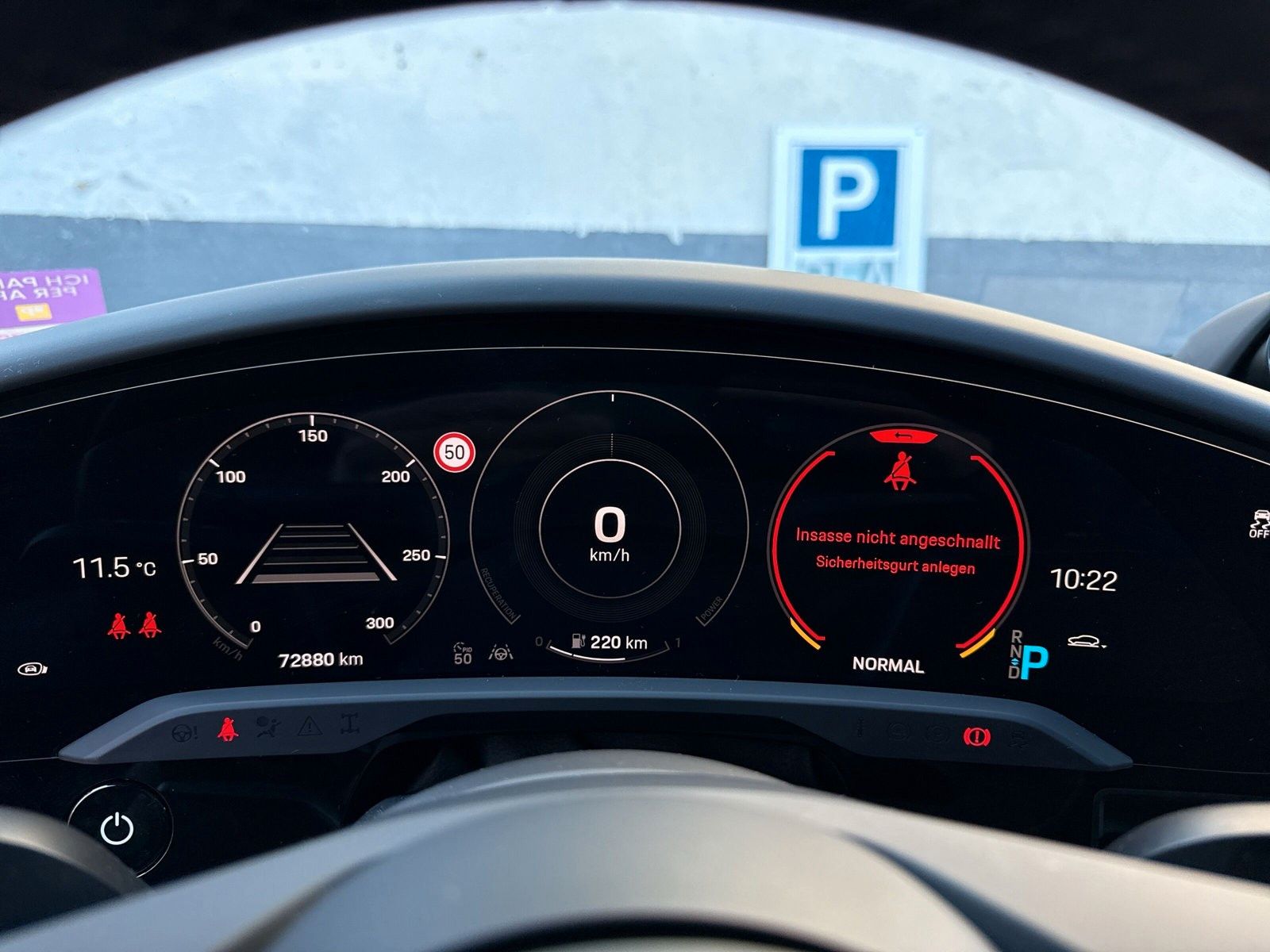 Porsche Taycan Cross Turismo 4S BEIFAHRDISP/HUD/APPROVED