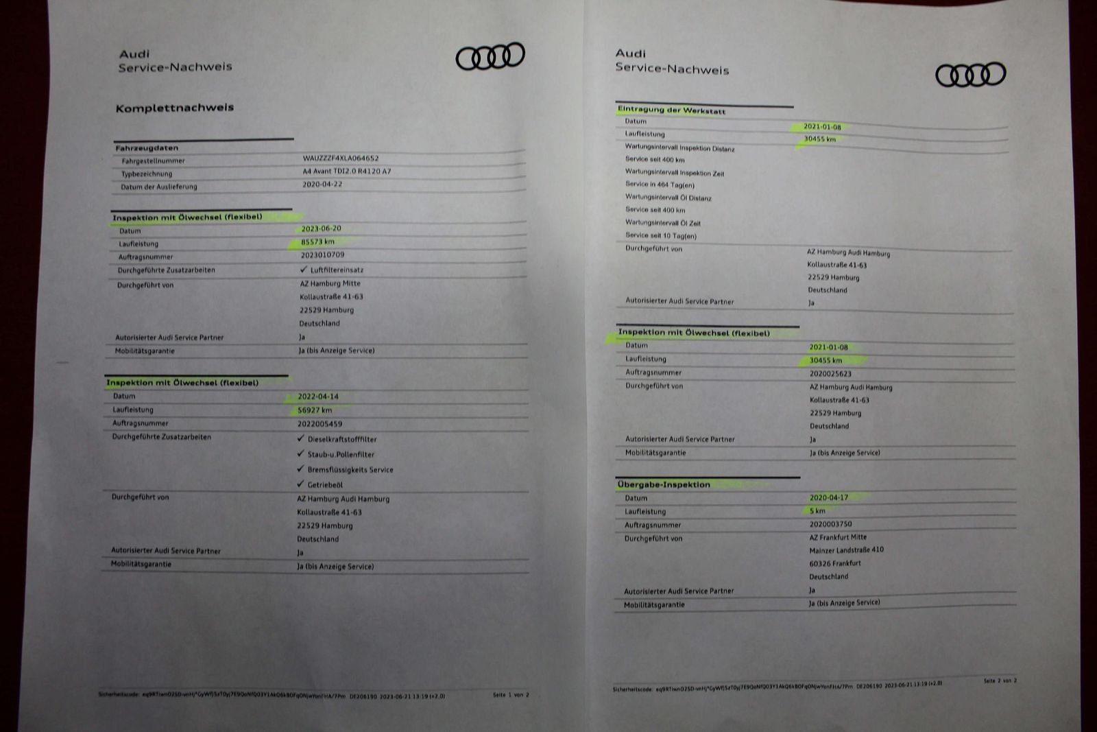 Audi A4 35 TDI Mild Hybrid, S-tronic, Navi, LED, AHK