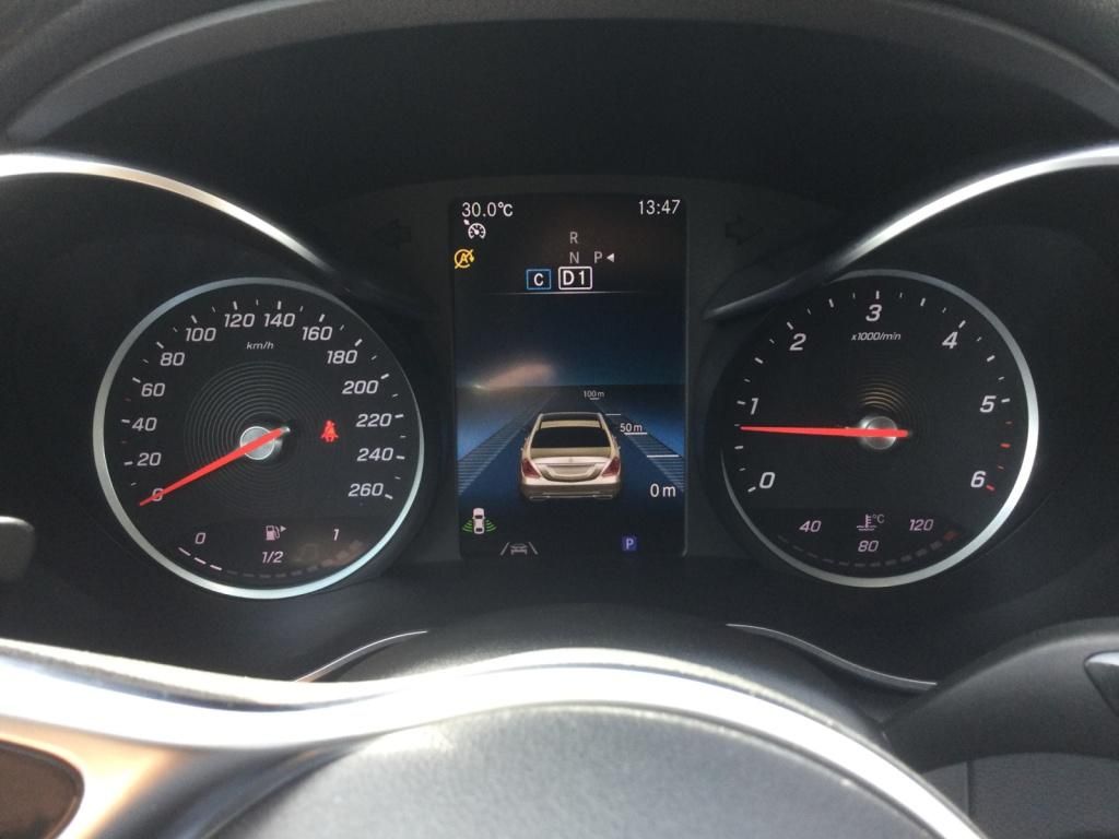 Mercedes C220 d T-Modell Avantgarde, Totwinkel