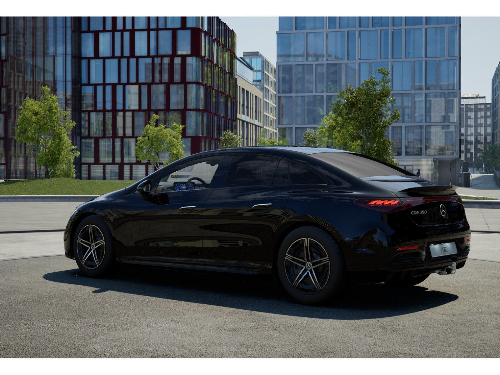 Mercedes EQE350+ AMG+MBUX+DIGITAL+NIGHT+Burmester-3D+AHK