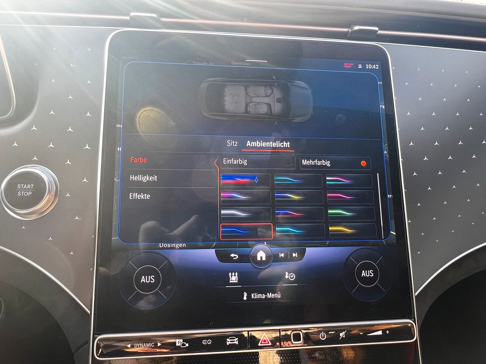 Mercedes EQE350+ AMG D-Light Distronic Abrisskante TOP