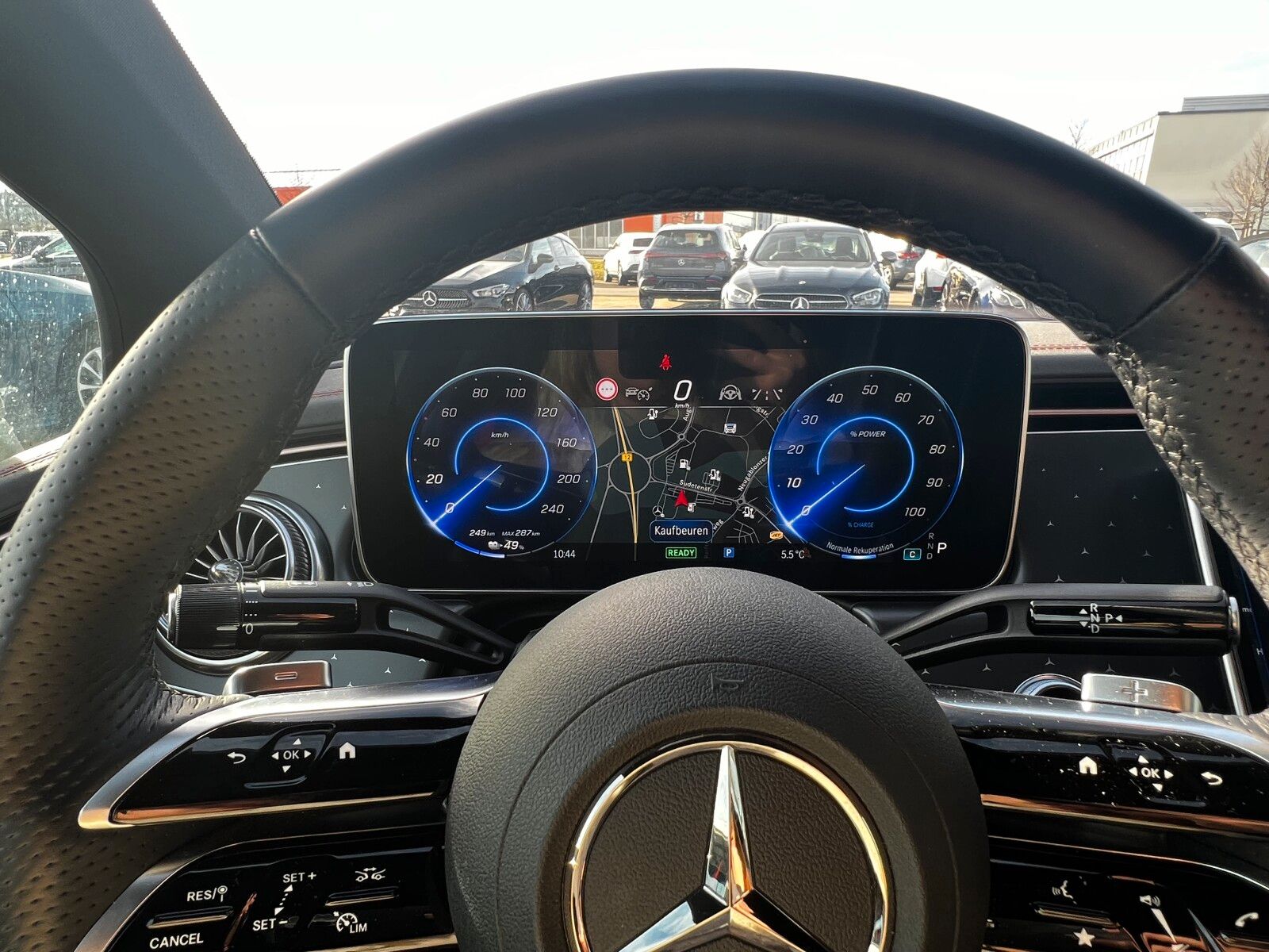 Mercedes EQE350+ AMG D-Light Distronic Abrisskante TOP