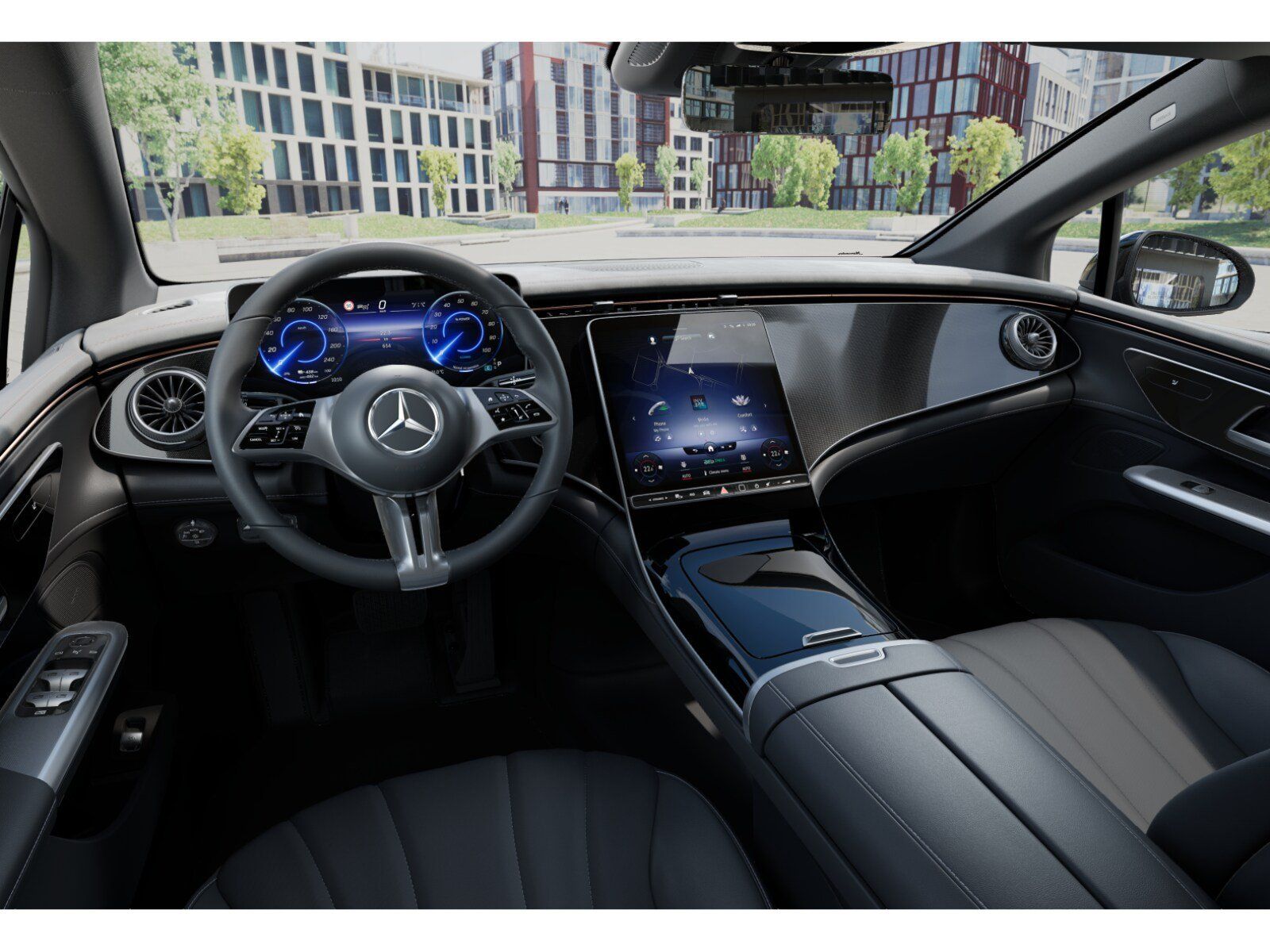 Mercedes EQE350+ AMG+Electric-Art+NIGHT+MBUX+Kamera+19"