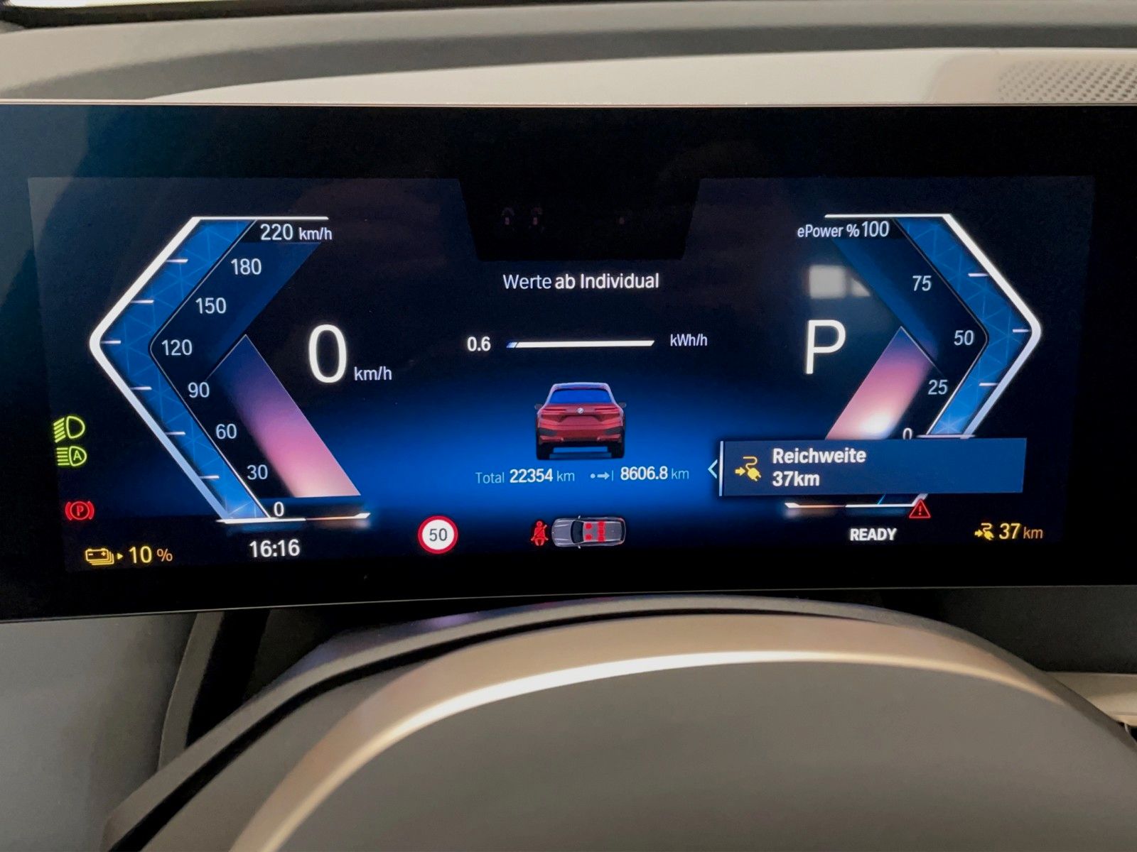 BMW iX4 40 xDr Sport 360° AHK Sitzbel ACC HuD Laser