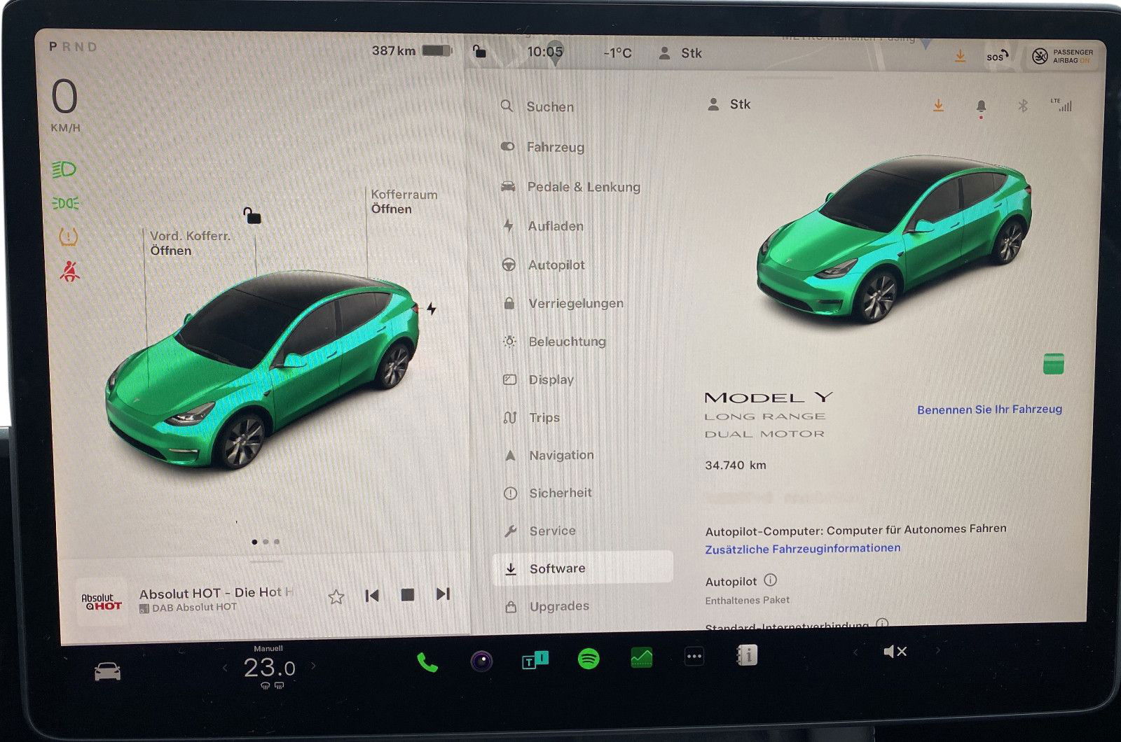 Tesla Model Y Maximum Range; Dual Motor AWD