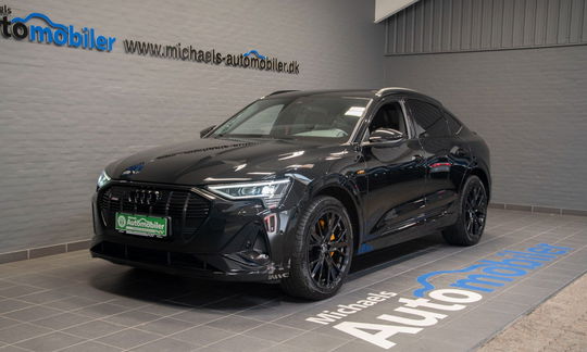 Audi e-tron 55 Black Edition Sportback quattro 5d