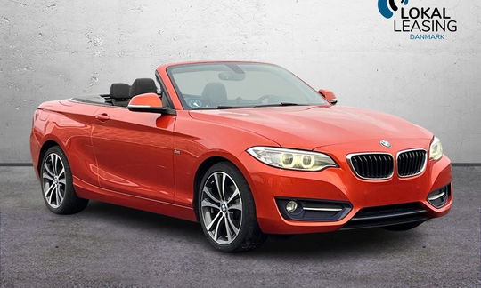 BMW 220i Sportline Cabriolet 184 hk Steptronic