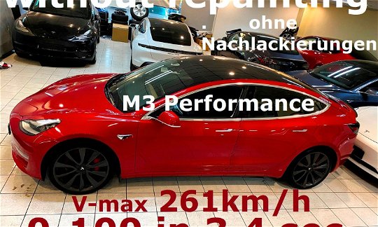 Tesla Model 3 Performance Allrad+Top Zustand