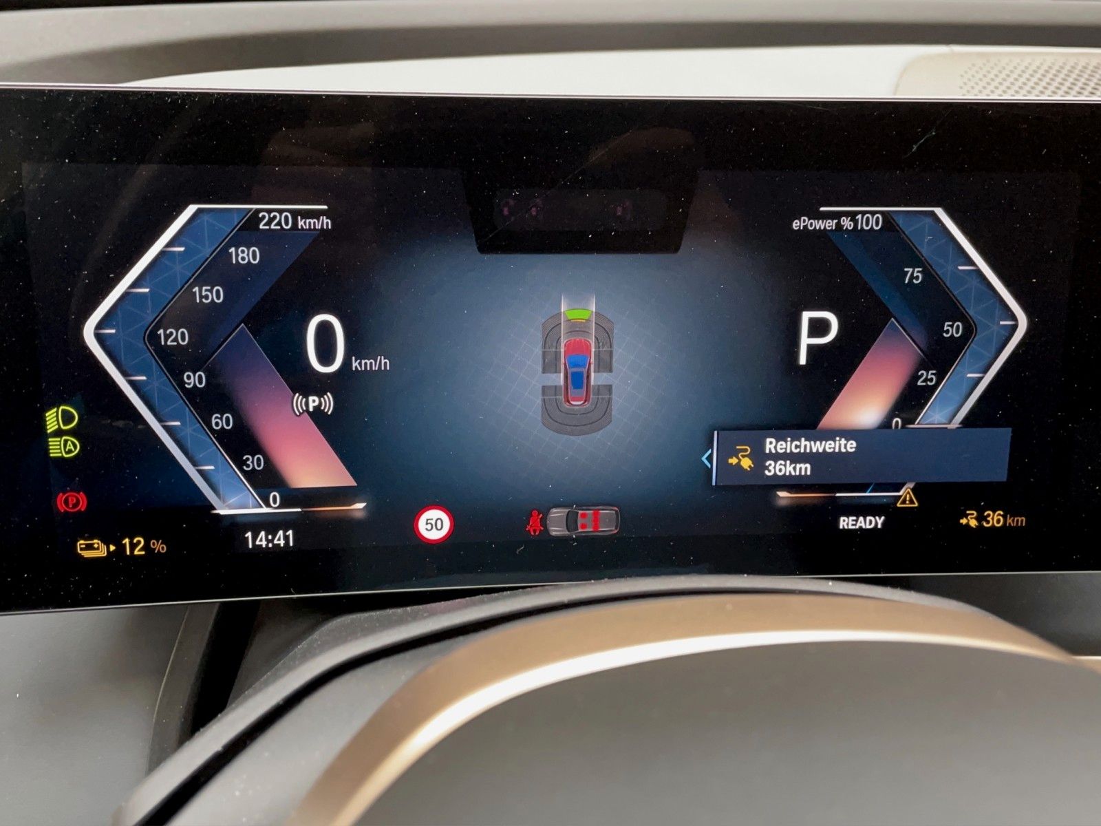 BMW iX4 40 xDr Sport 360° AHK Sitzbel ACC HuD Laser